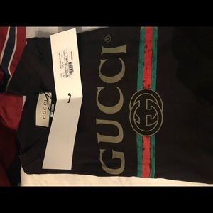 Authentic Gucci black t -shirt